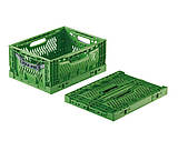 Predbežný skladací box Clever-Fresh-Box Plastový skladací kontajner na logistiku čerstvých potravín 
