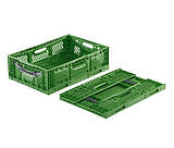 Predbežný skladací box Clever-Fresh-Box Plastový skladací kontajner na logistiku čerstvých potravín - Clever Fresh Box advance