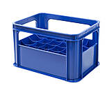 Box na vodu, nápoj na prepravu Modrý prepravný box na vodu alebo nápoje - 415 x 285 x 260 mm