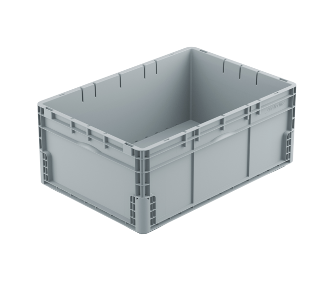 Plastový kontajner Contecline pre automatizované sklady 650 x 450 x 270 mm - Plastové plné kontajnery pre automatizované sklady - séria contecline
