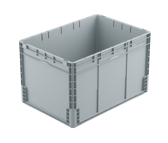 Plastový kontajner Contecline pre automatizované sklady 650 x 450 x 400 mm - Plastové plné kontajnery pre automatizované sklady - séria contecline